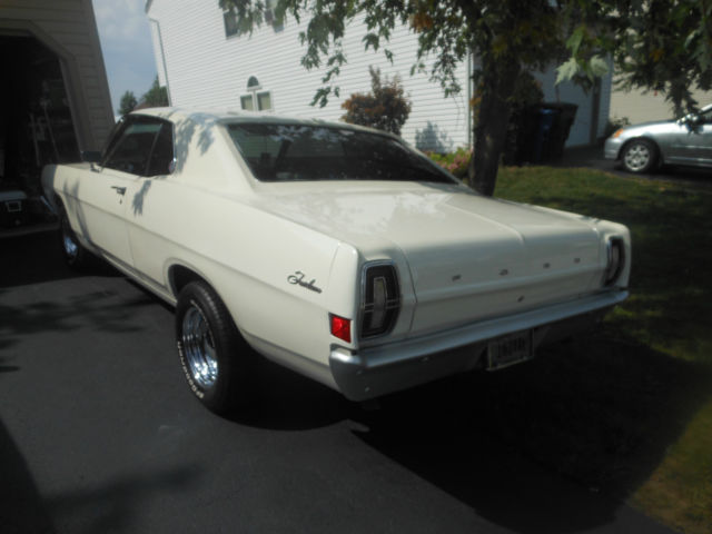1968 White Ford Fairlane Coupe