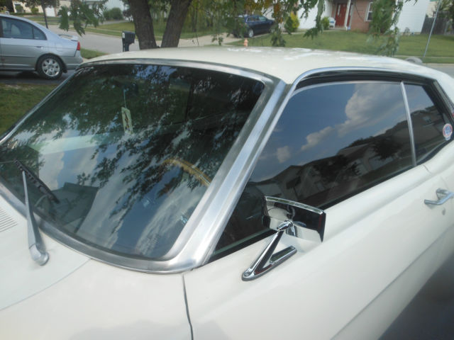 1968 White Ford Fairlane Coupe