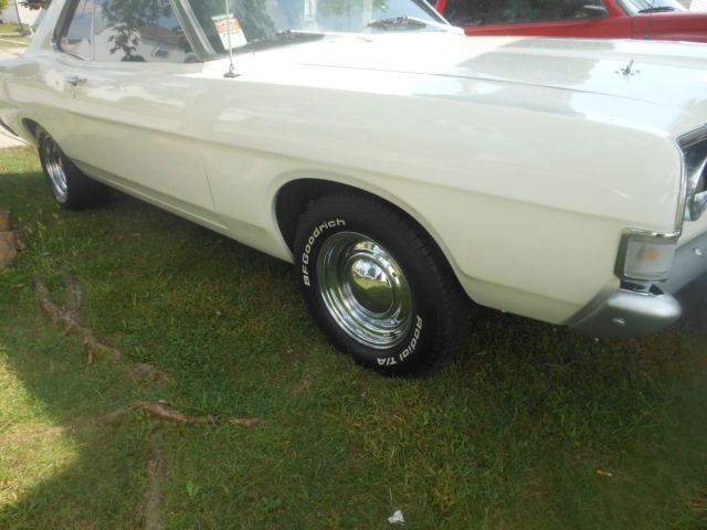 1968 White Ford Fairlane Coupe