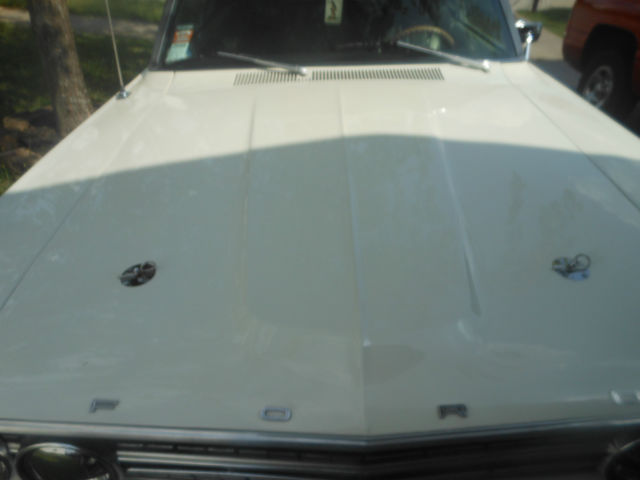 1968 White Ford Fairlane Coupe