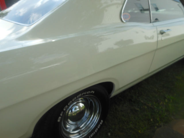 1968 White Ford Fairlane Coupe