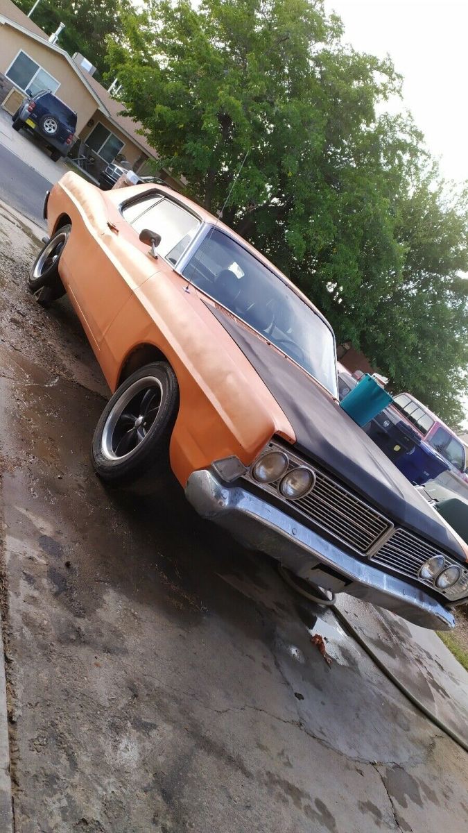 1968 Orange Ford Galaxie 500 Coupe