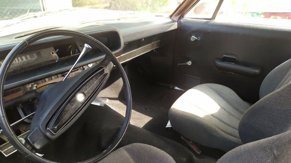 1968 Orange Ford Galaxie 500 Coupe