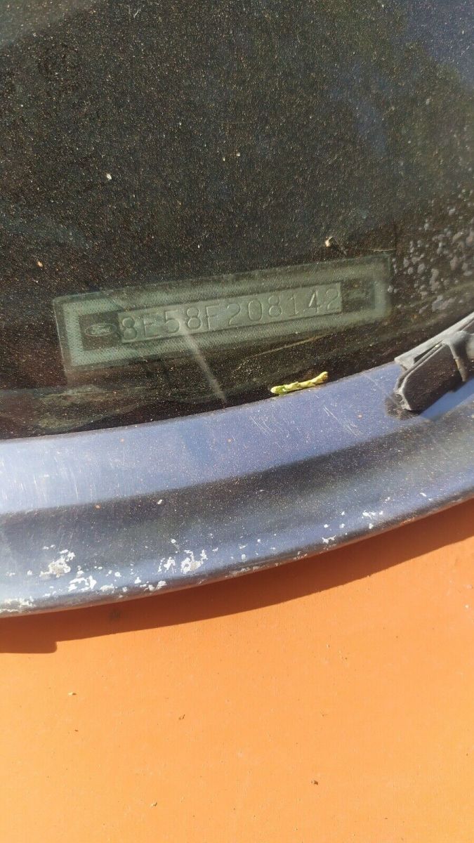 1968 Orange Ford Galaxie 500 Coupe