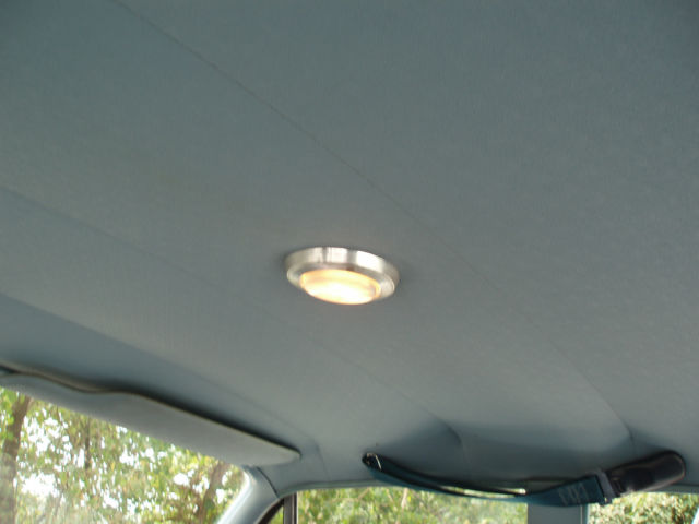 1968 White Ford Galaxie Sedan