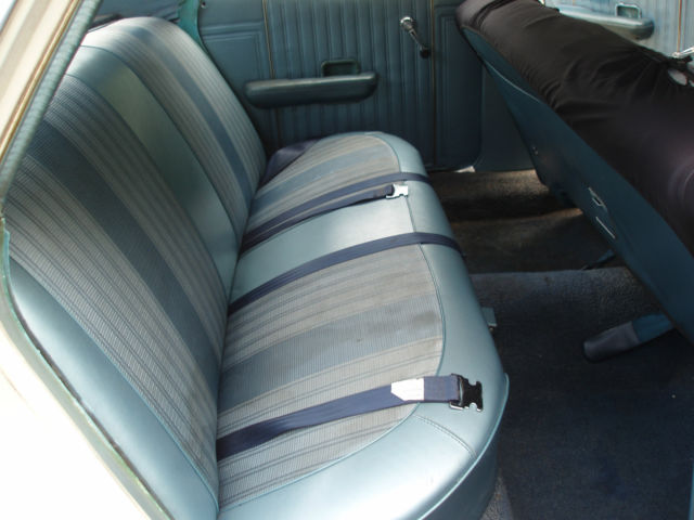 1968 White Ford Galaxie Sedan