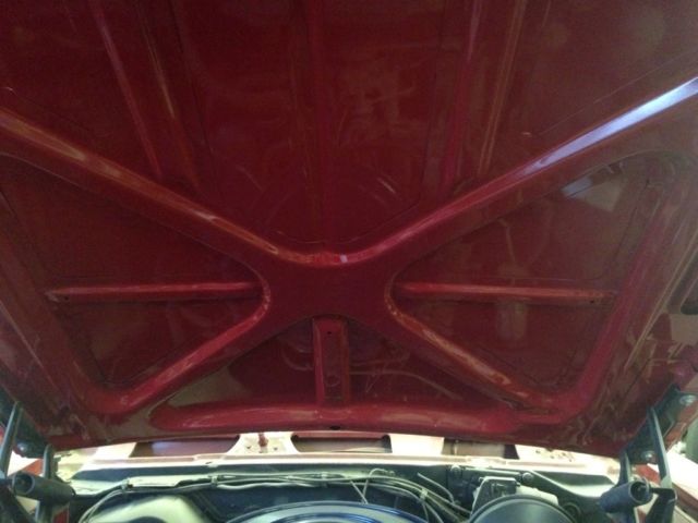 19680000 Red Ford Galaxie Converitble-2 door