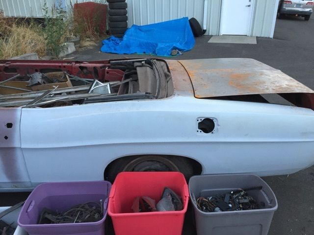 19680000 Red Ford Galaxie Converitble-2 door