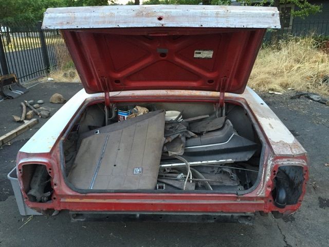 19680000 Red Ford Galaxie Converitble-2 door