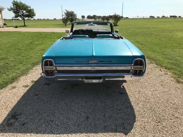 1968 Teal Ford Galaxie Convertible