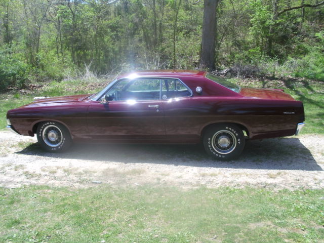 1968 Burgundy Ford Torino