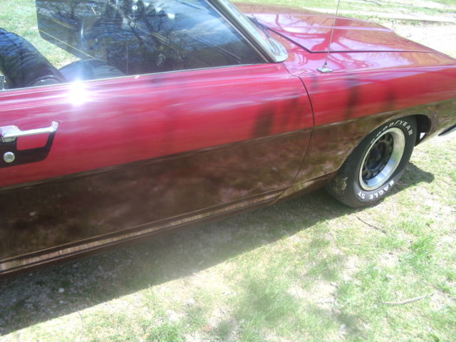 1968 Burgundy Ford Torino