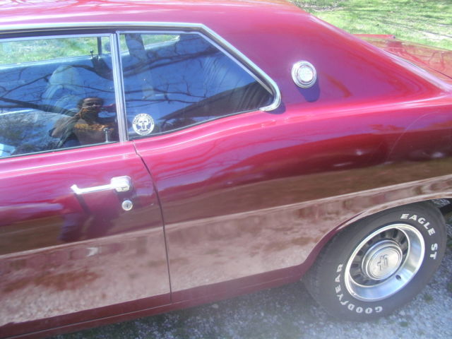 1968 Burgundy Ford Torino