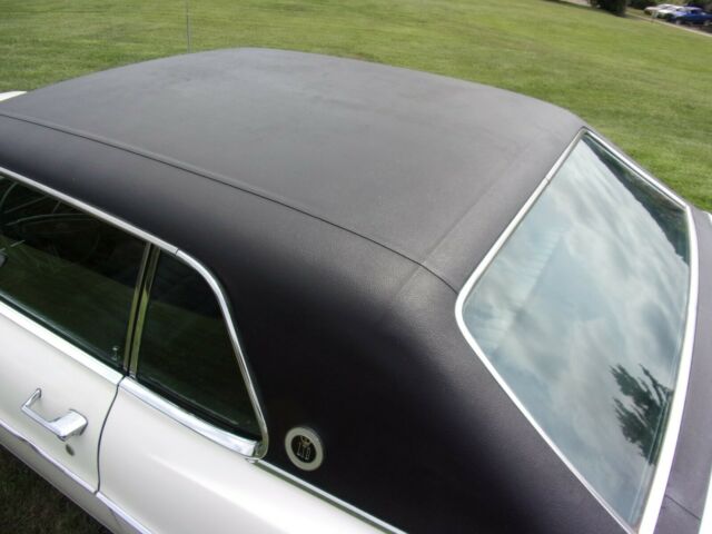 1968 White Ford Galaxie Coupe