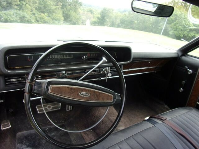 1968 White Ford Galaxie Coupe