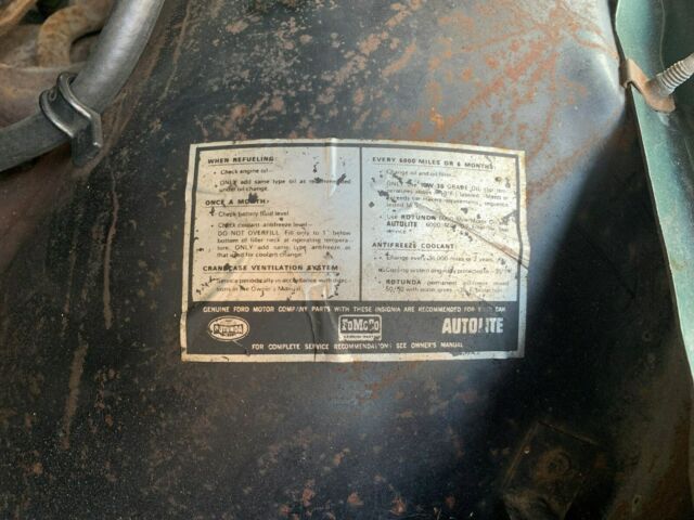 1968 Green Ford LTD Sedan