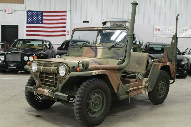 1968 Camouflage Ford M151A1 TOW SUV