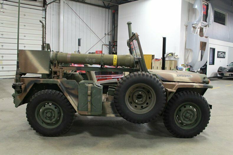 1968 Camouflage Ford M151A1 TOW SUV