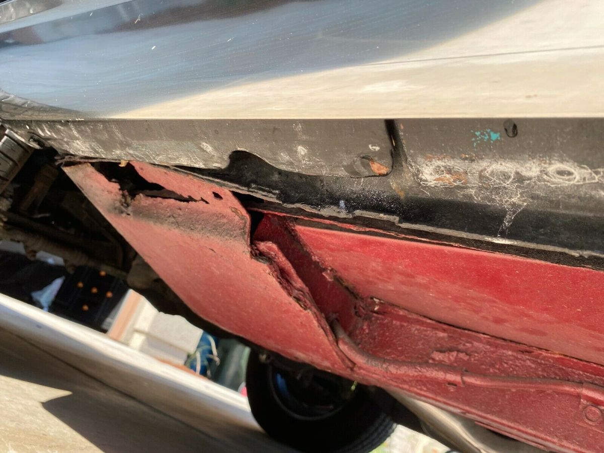 1968 white Ford Mustang Convertible