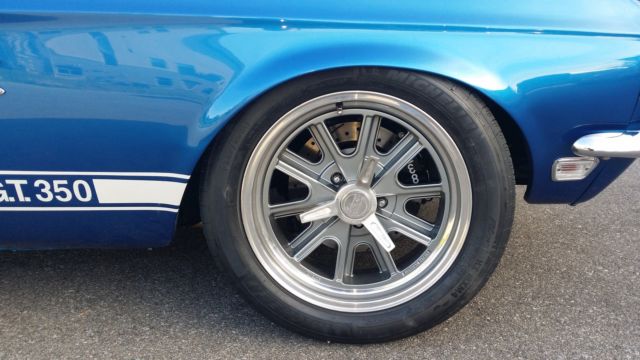 1968 Blue Ford Mustang Fastback
