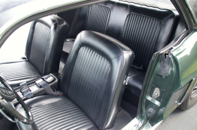 1968 Green Ford Mustang Coupe