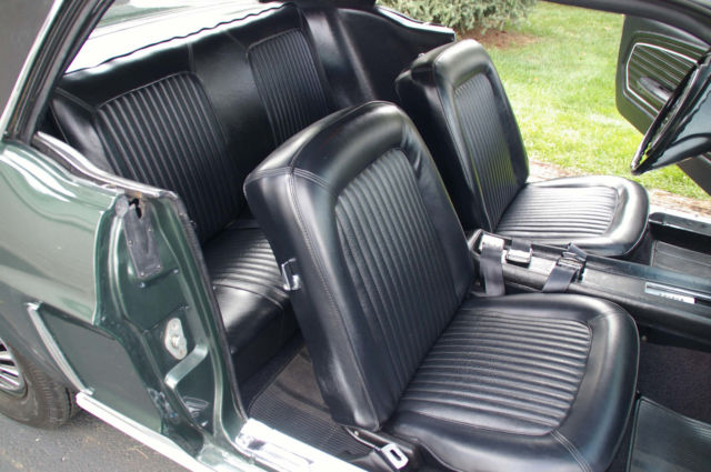 1968 Green Ford Mustang Coupe