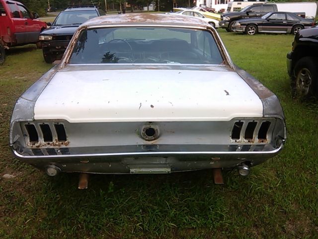 1968 Gray Ford Mustang Coupe