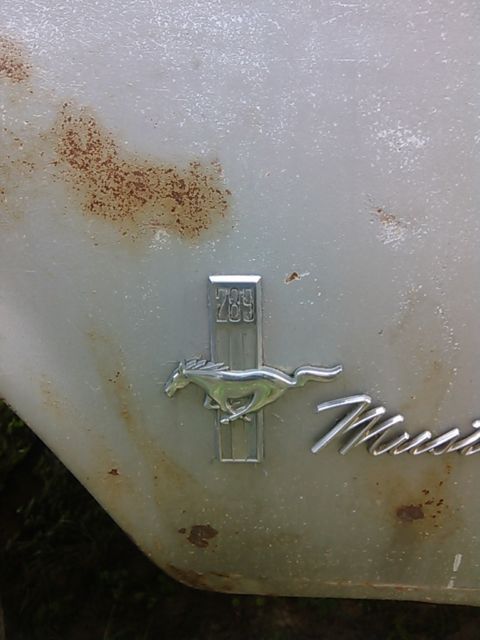 1968 Gray Ford Mustang Coupe