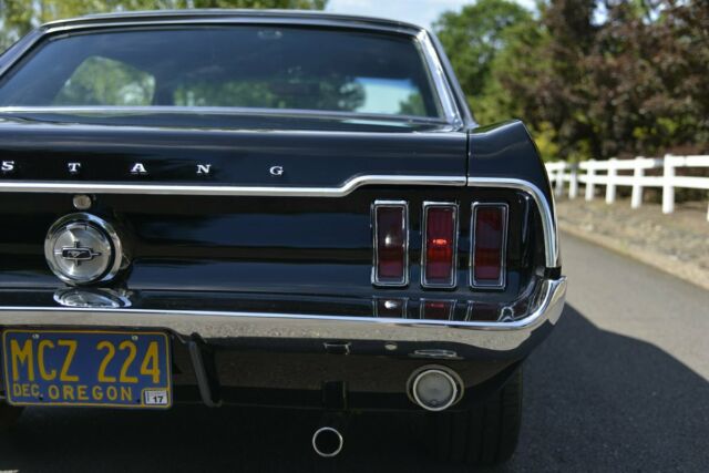 1968 Black Ford Mustang Coupe