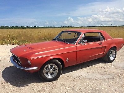 1968 Blue Ford Mustang Coupe