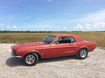 1968 Blue Ford Mustang Coupe