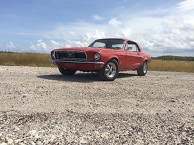1968 Blue Ford Mustang Coupe