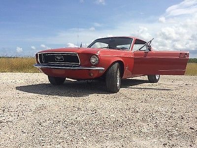 1968 Blue Ford Mustang Coupe