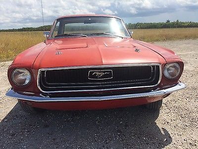 1968 Blue Ford Mustang Coupe