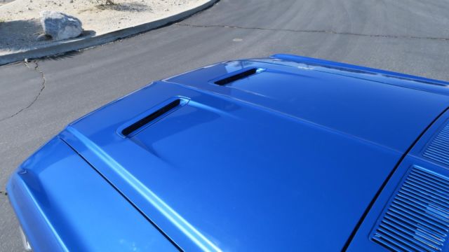 1968 Blue Ford Mustang --