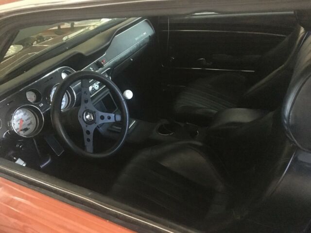 1968 Orange Ford Mustang