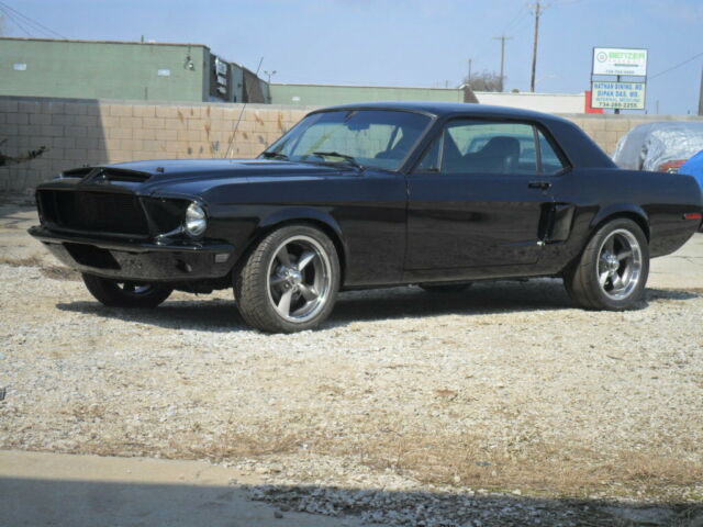 1968 Black Ford Mustang Coupe