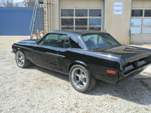 1968 Black Ford Mustang Coupe