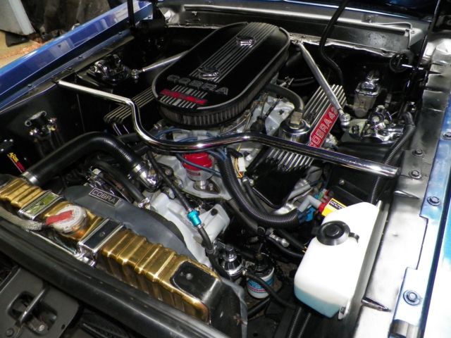 1968 Blue Ford Mustang Coupe