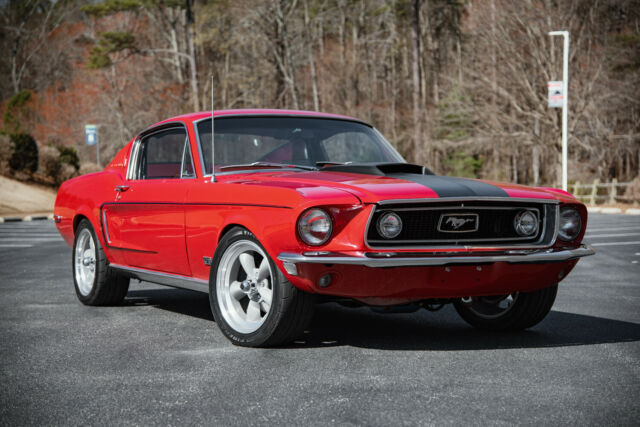 1968 Red Ford Mustang Coupe