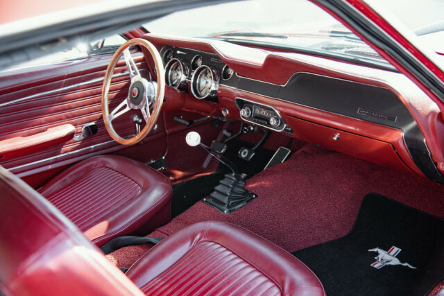 1968 Red Ford Mustang Coupe