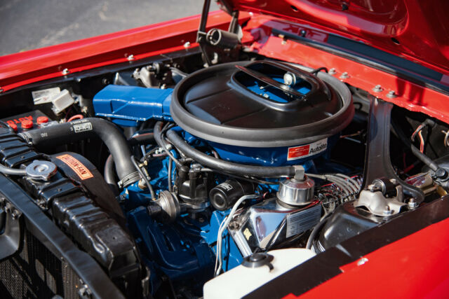 1968 Red Ford Mustang Coupe