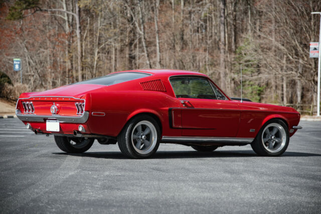 1968 Red Ford Mustang Coupe