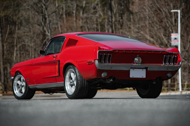 1968 Red Ford Mustang Coupe