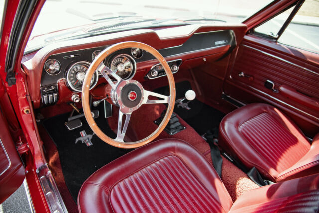 1968 Red Ford Mustang Coupe