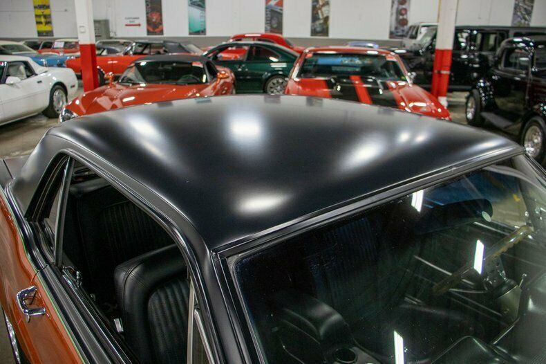 1968 Orange Ford Mustang --