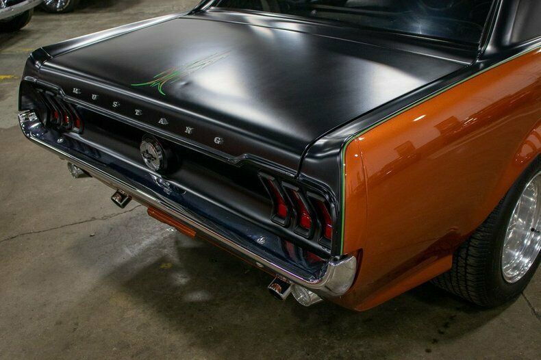 1968 Orange Ford Mustang --