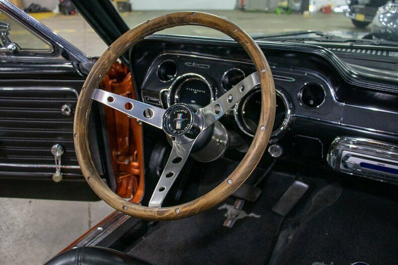 1968 Orange Ford Mustang --