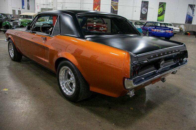 1968 Orange Ford Mustang --