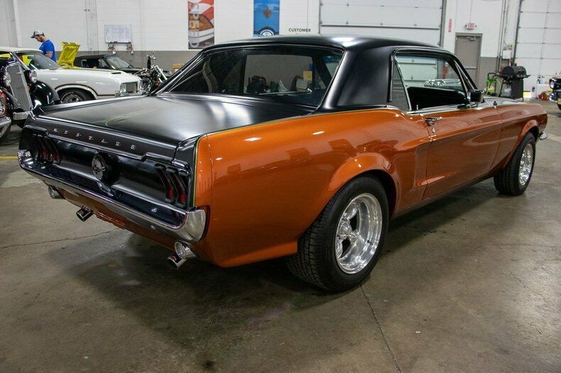 1968 Orange Ford Mustang --